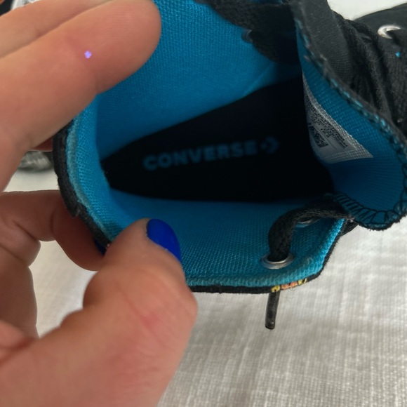 Converse x Adventure Time Chuck Taylor All Star Kids High Top Sneakers Size 1 - Picture 6 of 7